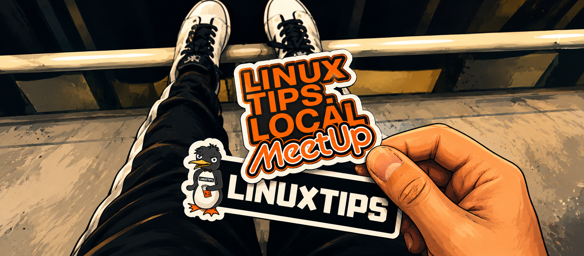 Linux Tips Local MeetUp na Fatec Itaquera! 🤎