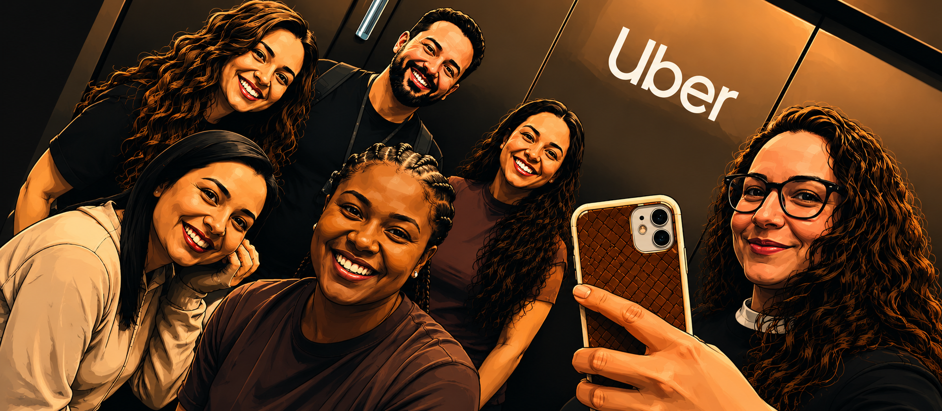 Visitando a Uber no Brasil! 🇧🇷